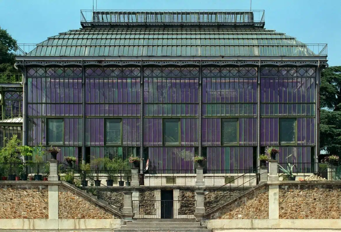 Garden of the Botanical School in Paris