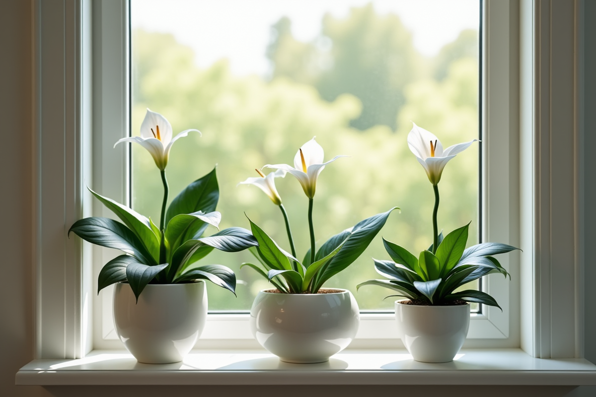fleurs ombragées
