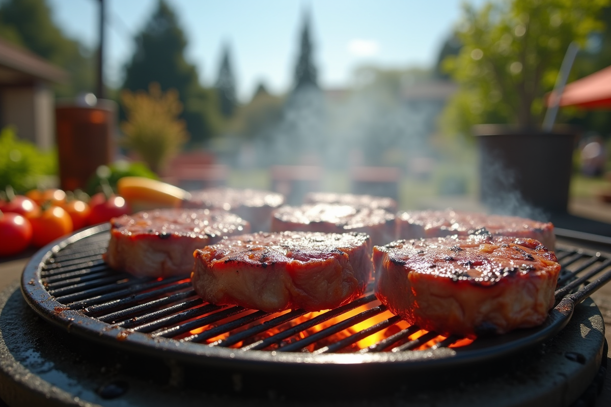 fumée barbecue
