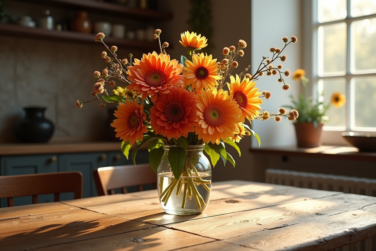 fleurs automne