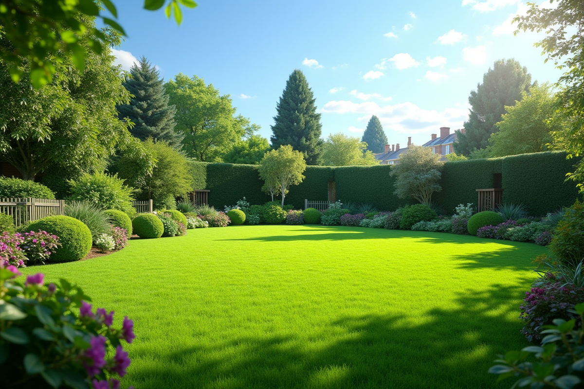 gazon jardin