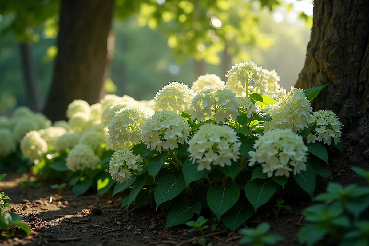 hortensias ombre